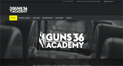 Desktop Screenshot of guns36.ch