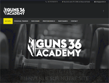 Tablet Screenshot of guns36.ch